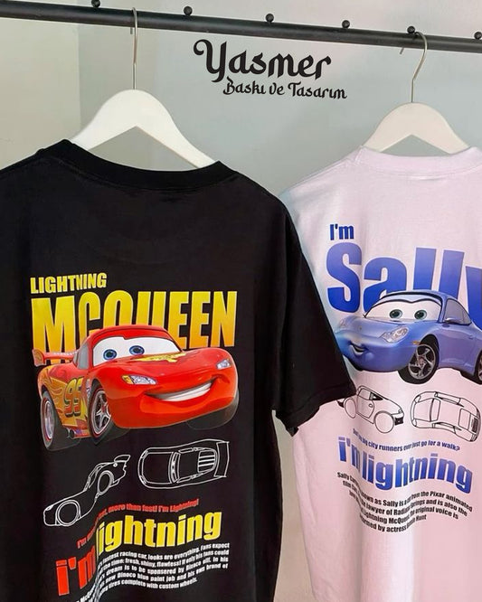 🚗💨 Çiftlere Özel Lightning McQueen & Sally Tasarımı! 💙❤️